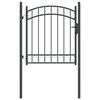 vidaXL Poartă de gard EMMEN 104 x 98,5 cm Blocat