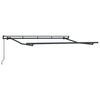 vidaXL Cortina Retractabilă Manual Galben 300 x 200 cm țesătură