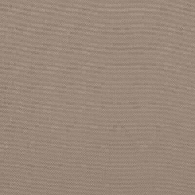 vidaXL Pernă pentru paleți, gri taupe, 60x61,5x10 cm, textil