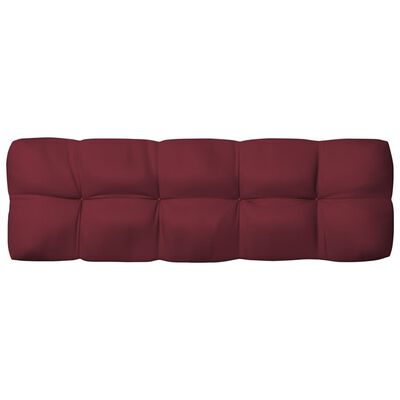 vidaXL Perne canapea din paleți, 7 buc, roșu vin