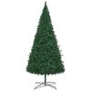 vidaXL Brad de Crăciun cu lumini decorative cu coarde Verde 400 cm PVC