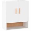 vidaXL Dulap de perete, alb, 60x31x70 cm, lemn compozit