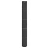vidaXL Membrană antiburuieni, negru, 1x50 m, PP