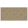 vidaXL Panouri de perete 12 buc. cappuccino 60x30 cm piele eco 2,16 m²
