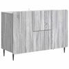 vidaXL Bufet cu sertar Sonoma gri 89 x 34,5 x 62 cm Lemn prelucrat