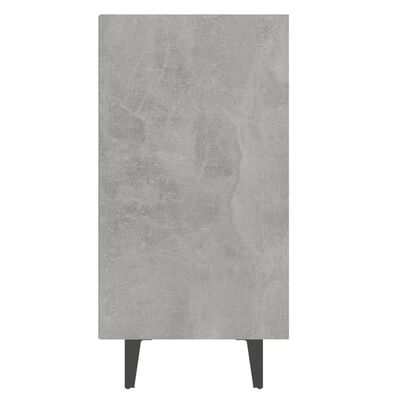 vidaXL Servantă, gri beton, 103,5x35x70 cm, PAL