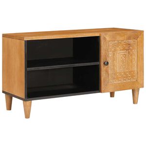 vidaXL Unități TV cu raft Maro deschis 80 x 33 x 46 cm Lemn compozit