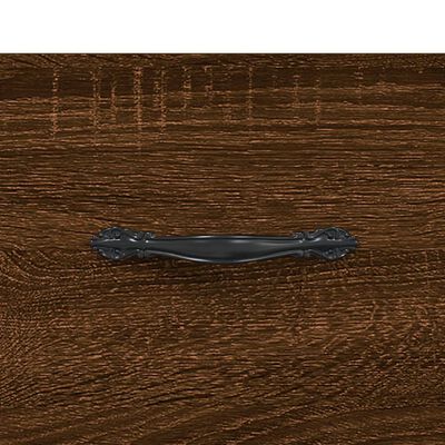 vidaXL Dulap de perete, stejar maro, 60x36,5x35 cm, lemn prelucrat