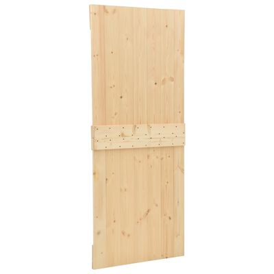 vidaXL Ușă, 80x210 cm, lemn masiv de pin