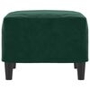 vidaXL Taburet, verde &icirc;nchis, 60x50x41 cm, catifea