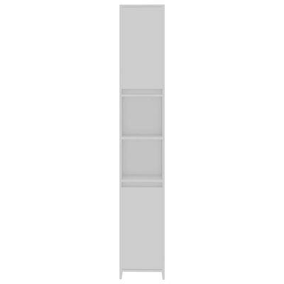 vidaXL Dulap de baie, alb, 30x30x183,5 cm, PAL
