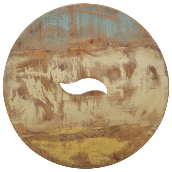 vidaXL Taburete de bar, 2 buc., lemn masiv reciclat