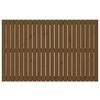 vidaXL Tăblie de pat pentru perete, maro miere, 140x3x90 cm, lemn pin