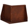 vidaXL Zid de sprijin 50 x 50 x 50 cm Oțel rezistent la intemperii