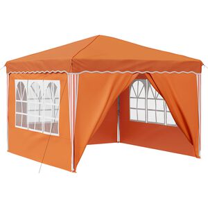 vidaXL Cort de Petrecere Pop-up 288 x 288 x 245 cm Portocaliu