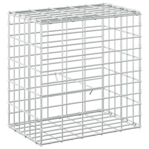 vidaXL Gabion cu Fir de 5 mm și Plasă de 5x10 cm 50x30x50 cm