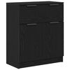vidaXL Bufet Stejar Negru 60 x 30 x 70 cm Lemn prelucrat