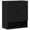 vidaXL Cabinet suspendat 60 x 31 x 70 cm Lemn prelucrat Stejar Negru