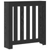 vidaXL Capac pentru radiator Stejar Negru 78 x 20 x 82 cm