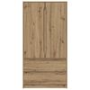 vidaXL Dulap de Baie Stejar Artizanal 79,5 x 49 x 156 cm Lemn compozit