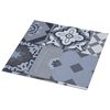 vidaXL Plăci de pardoseală autoadezive Model colorat 30,5 x 30,5 cm