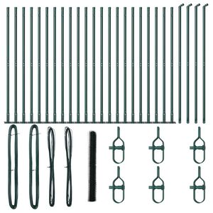 vidaXL St&acirc;lp de gard. Verde