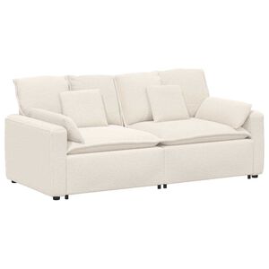 vidaXL Canapea modulară cu perne, crem