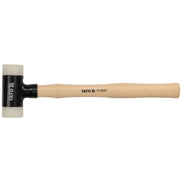 YATO Ciocan de cauciuc cu absorbție, 265 g