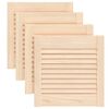 vidaXL Uși de dulap design lambriu 4 buc. 39,5x39,4 cm lemn masiv pin