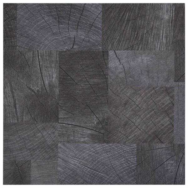 vidaXL Plăci de Pardoseală 55 pcs Gri 5,11 m&sup2; PVC