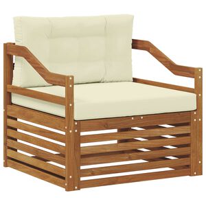 vidaXL Set de canapele de exterior Lemn Solid de Acacia natural