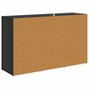vidaXL Bufet cu sertar Stejar Negru 100 x 30 x 59,5 cm Lemn compozit