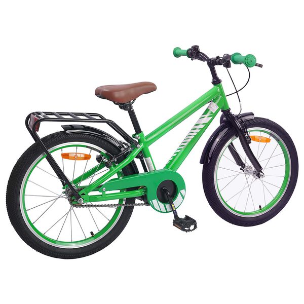 vidaXL Bicicletă pentru Copii 20 Inci pentru 6-11 ani Verde