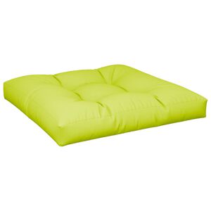 vidaXL Pernă de paleți, verde aprins, 80x80x12 cm, material textil