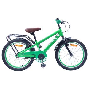 vidaXL Bicicletă pentru Copii 20 Inci pentru 6-11 ani Verde
