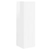 vidaXL Dulap TV de perete 30 x 31 x 100 cm Alb Lucios Lemn prelucrat