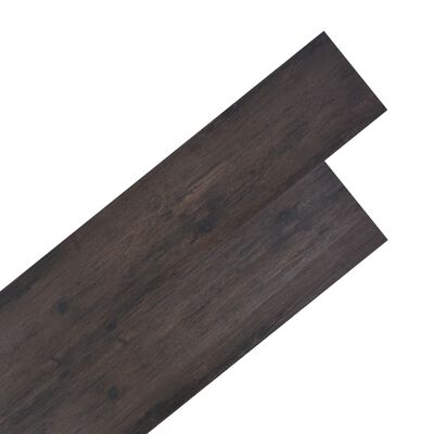 vidaXL Plăci de pardoseală, stejar gri închis, 5,26 m², 2 mm, PVC