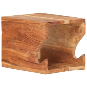 vidaXL Suport bicicletă de perete, 35 x 25 x 25 cm, lemn masiv acacia