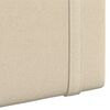 vidaXL Cap de pat suspendat Pe perete Crem 210 x 55 x 5 cm țesătură