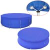 vidaXL Prelată piscină din PE, rotund, 460 cm, 90 g/m&sup2;