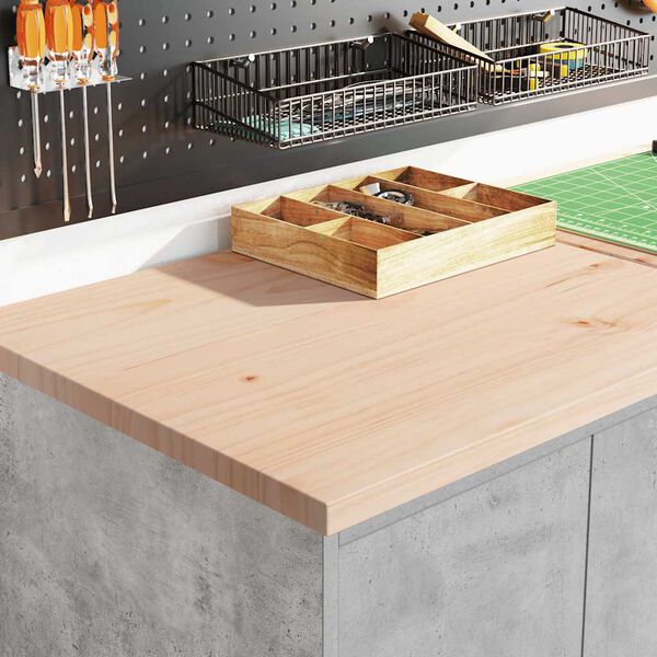 vidaXL Dulap depozitare garaj Beton Gri 60x51x85 cm lemn masiv de pin