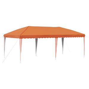 vidaXL Cort de Petrecere Pop-up 575 x 290 x 245 cm Portocaliu