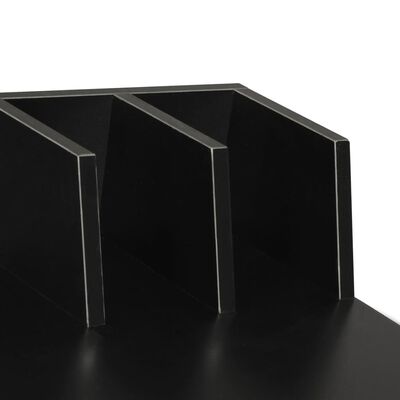 vidaXL Birou, negru, 80x50x84 cm