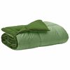 vidaXL Duvet complet pe tot parcursul anului Patos Verde 135 x 200 cm