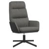 vidaXL Scaun de relaxare, gri deschis, material textil