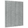 vidaXL Panou de acoperiș 36 pcs Argintiu 60 x 45 cm Oțel galvanizat