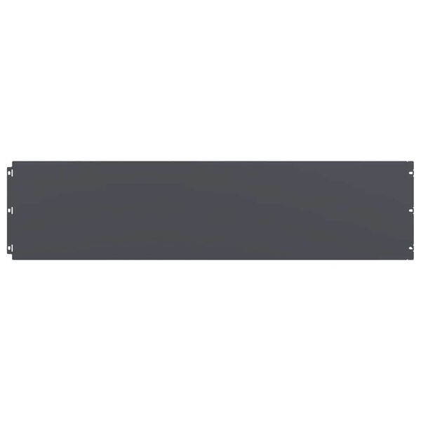 vidaXL Borduri de gazon 20 buc Antracit 25x103 cm Oțel laminat la rece