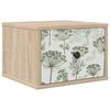vidaXL Noptieră suspendată GOTHA Stejar Sonoma 36 x 33 x 25 cm