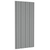 vidaXL Panou de acoperiș 36 pcs Gri 100 x 45 cm Oțel galvanizat
