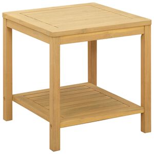 vidaXL Masă laterală Ulei Natural 45 x 45 x 45 cm Lemn Solid de Acacia